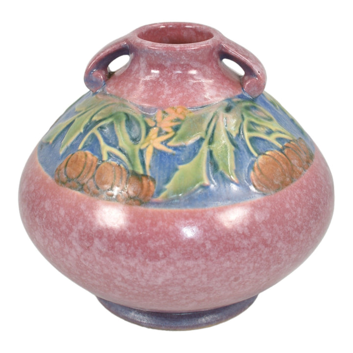 Roseville Baneda Pink 1932 Vintage Art Deco Pottery Ceramic Vase 605-6