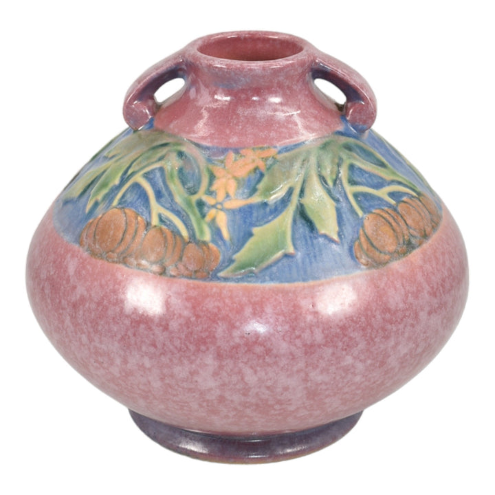 Roseville Baneda Pink 1932 Vintage Art Deco Pottery Ceramic Vase 605-6