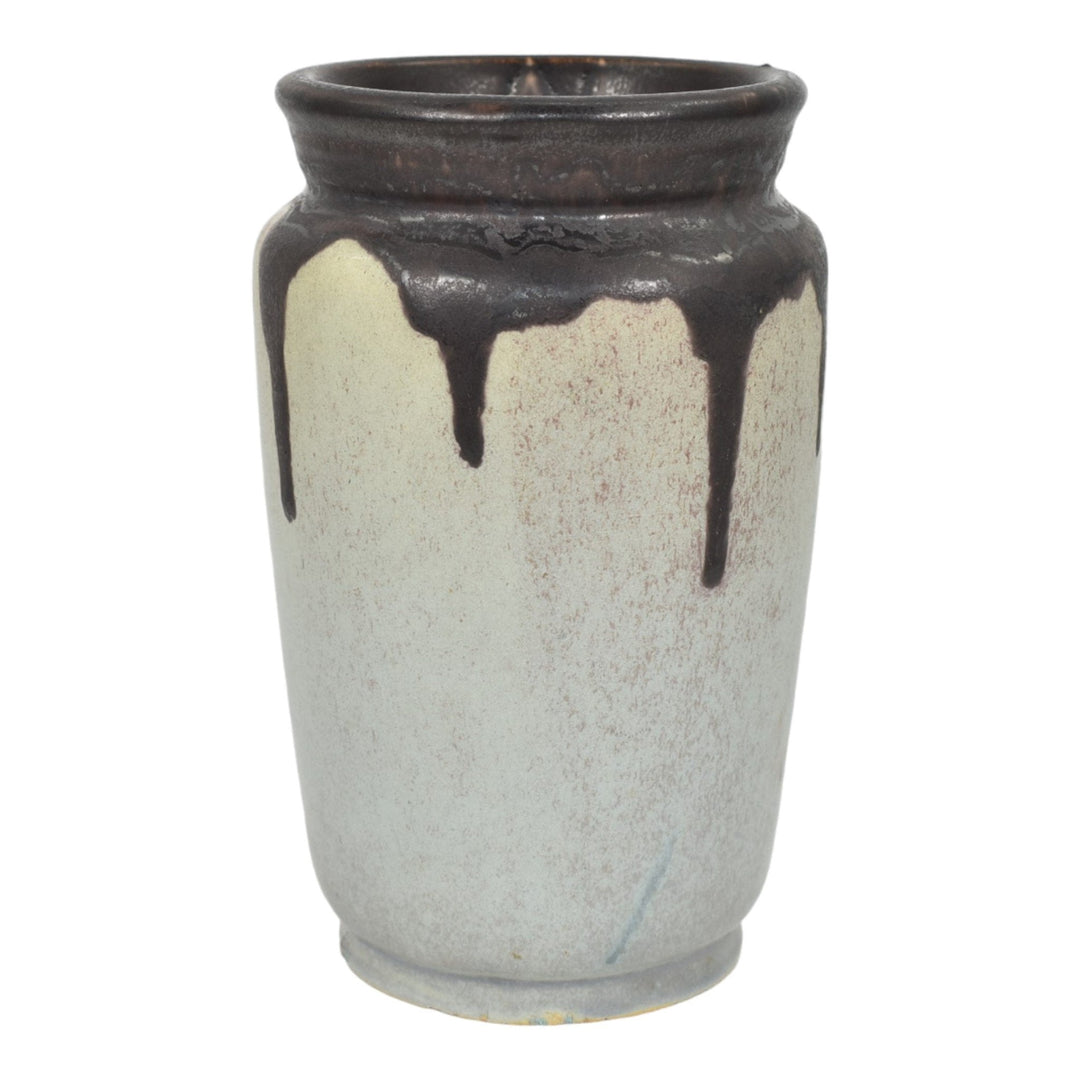 Roseville Carnelian I 1926 Art Pottery Trial Glaze Ceramic Vase 307-6 - Just Art Pottery