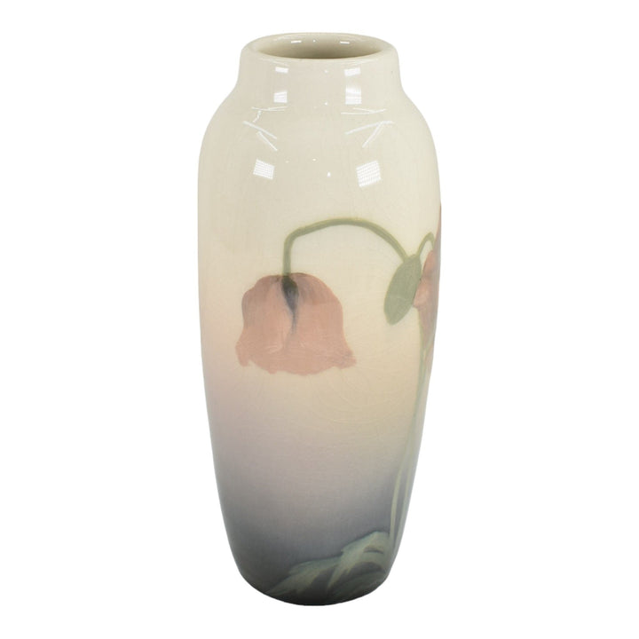 Rookwood 1906 Vintage Arts And Crafts Pottery Iris Glaze Flower Vase 107E Asbury - Just Art Pottery
