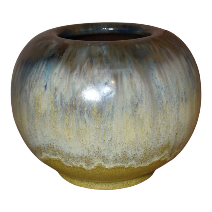 Fulper 1910-14 Arts And Crafts Pottery Cats Eye Flambe Edam Ceramic Vase 61 - Just Art Pottery